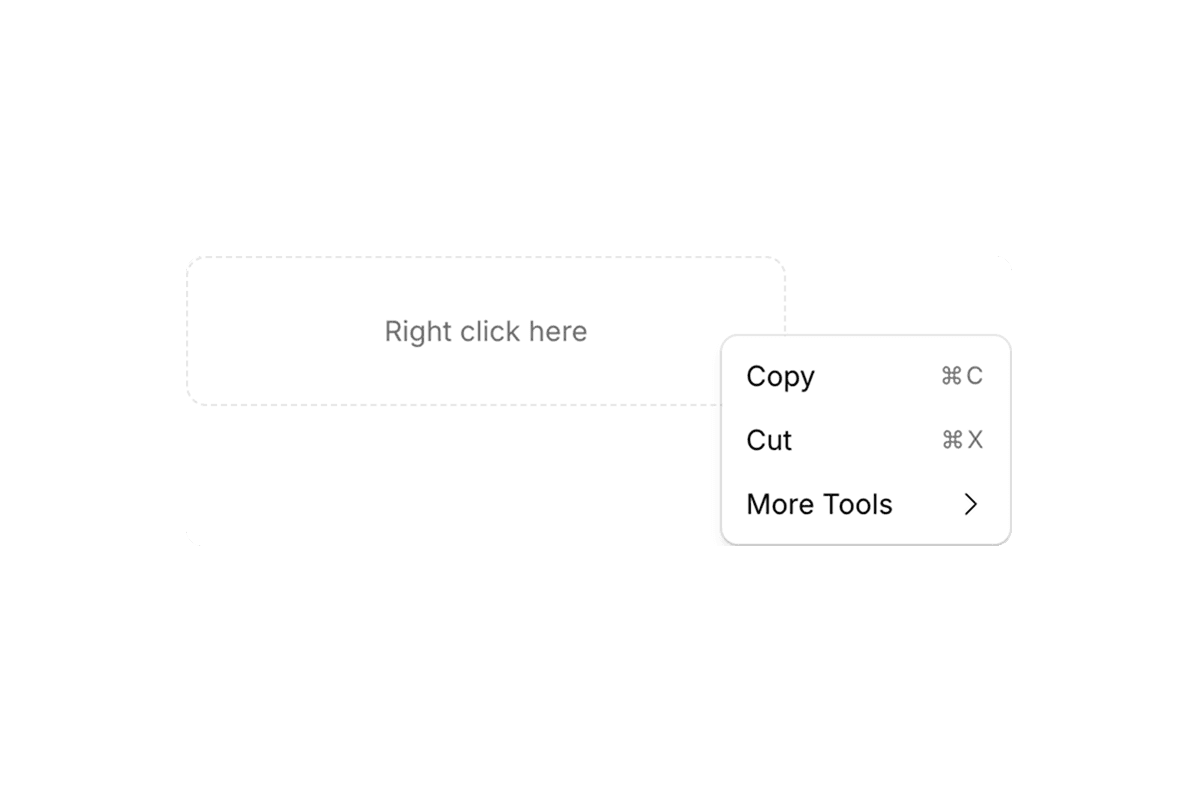 context-menu
